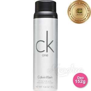 Body Spray Desodorante CK One Calvin Klein - Body Spray Aerossol Unissex 152g