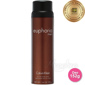 Body Spray Desodorante Calvin Klein Euphoria for Men - Body Spray Aerossol Unissex 152g