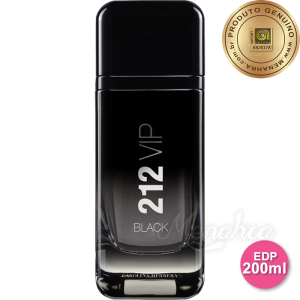 212 VIP Black Carolina Herrera Eau de Parfum - Perfume Masculino 200ml