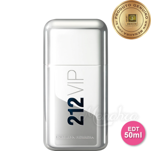 212 VIP Men Carolina Herrera Eau de Toilette - Perfume Masculino 50ml