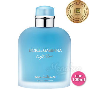 Light Blue Pour Homme Eau Intense Dolce & Gabbana Eau de Parfum - Perfume Masculino 100ml