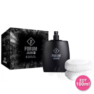 Jeans2 Forum + Sabonete - Perfume Unissex 100ml