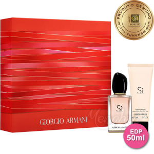Conjunto Sì Giorgio Armani Feminino - Eau de Parfum 50ml + Loção Corporal 75ml