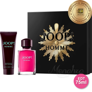 Conjunto Joop! Homme Masculino - Eau de Toilette 75ml + Gel de Banho 75ml