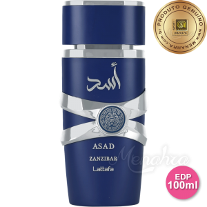 ASAD ZANZIBAR LATTAFA EAU DE PARFUM - PERFUME MASCULINO 100ML