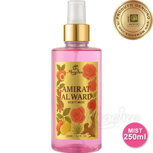 Amirat Al Ward Menahra Body Mist - Colônia Árabe Feminina 250ml