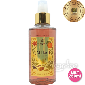 Jalilah Body Mist Menahra - Colônia Árabe Feminina 250ml