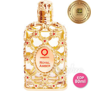 Royal Amber Orientica Eau de Parfum - Perfume Unissex Compartilhável 80ml