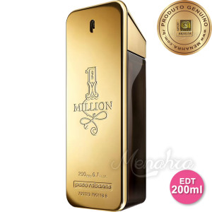 1 Million Paco Rabanne Eau de Toilette - Perfume Masculino 200ml